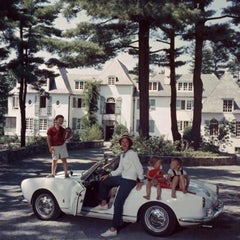 Vintage Cabot Family Aarons Estate Stamped Print