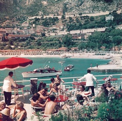 Cafe Terrace In Nice, France, Estate Edition, Landscape Photograph