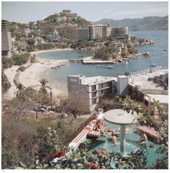 Caleta Beach 1961 - Slim Aarons Estate Stamped