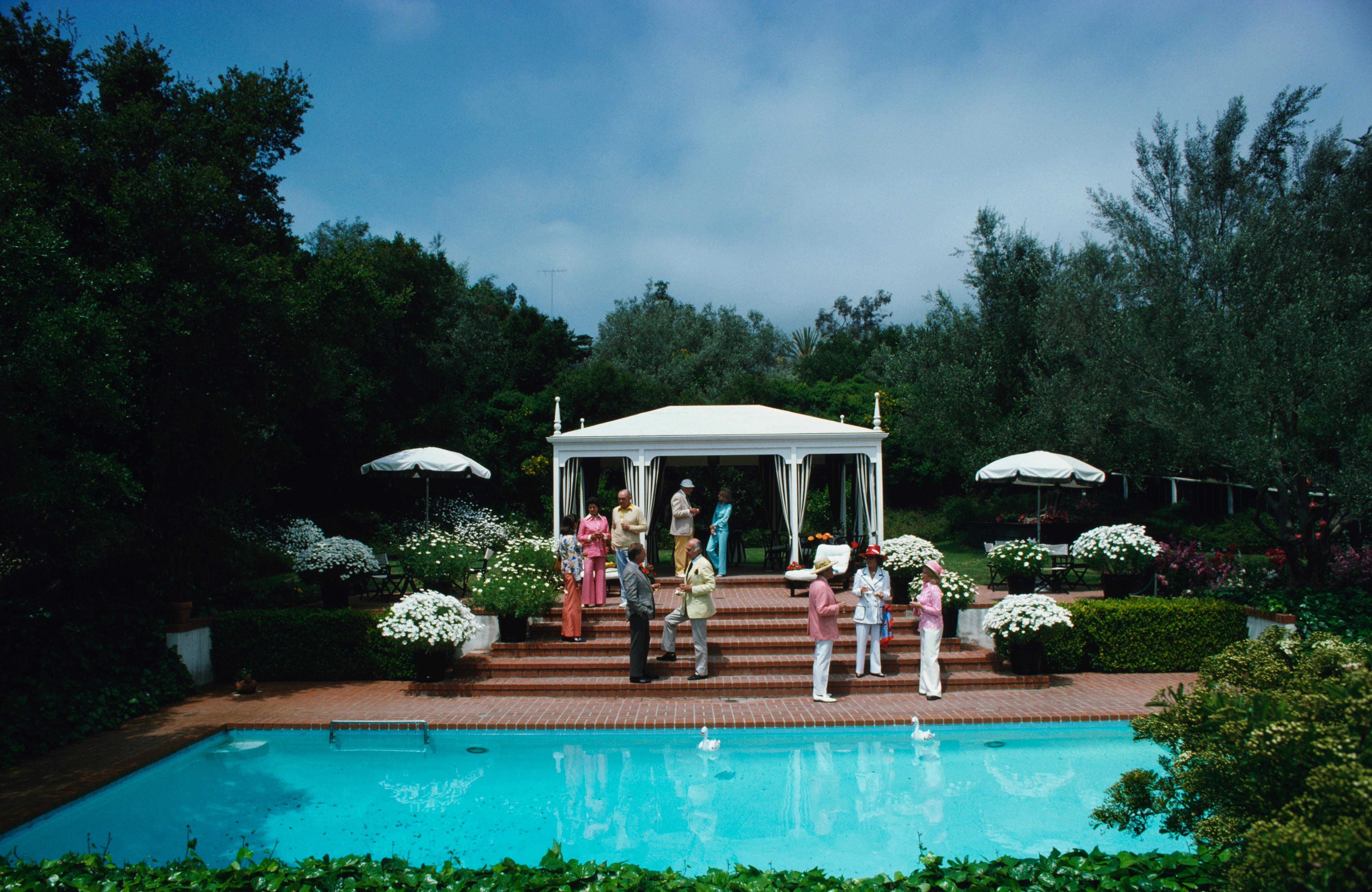 'California Garden Party' 1975 Slim Aarons Limited Estate Edition