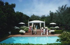 Retro 'California Garden Party'  Limited Slim Aarons Limited Edition Estate Stamped