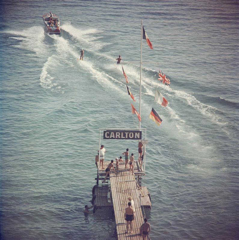 Sports nautiques à Cannes (1958) - Edition limitée estampillée