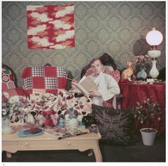 Capote At Home 1958 - Slim Aarons Estate Stamped