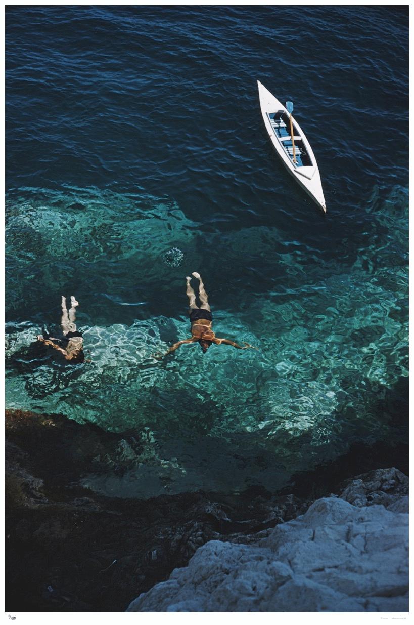 Capri Holiday 1958 - Slim Aarons Estate Stamped
