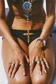Capri Tan Slim Aarons - Imprimé estampillé de succession