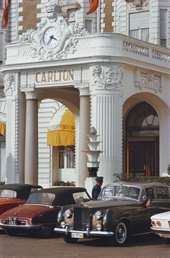 Vintage Carlton Hotel Slim Aarons Estate Stamped Print