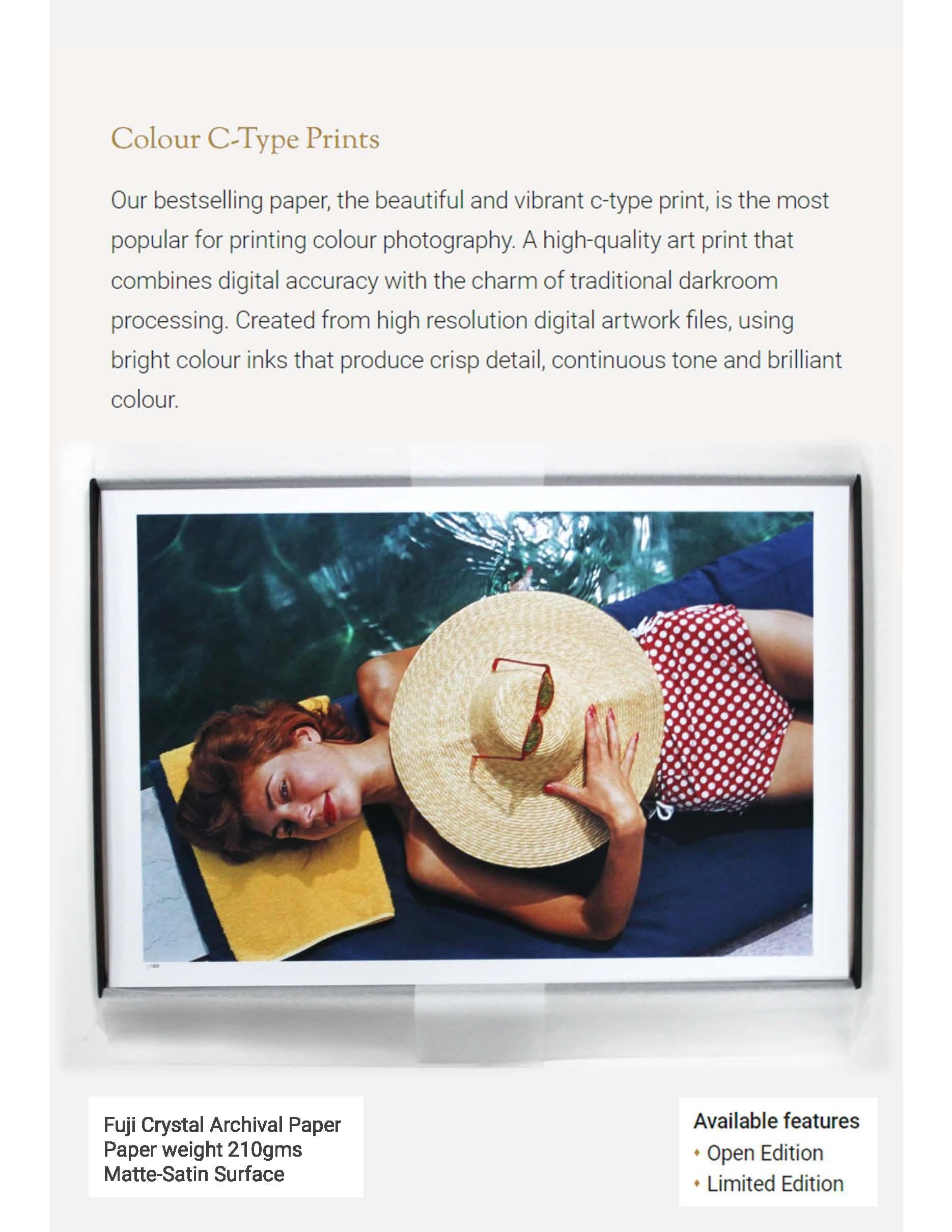 Catching The Sun In Cortina', Aarons, Midcentury Modern Photography en vente 3