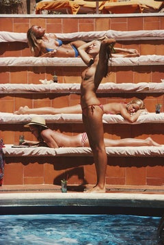 'Catherine Wilke' 1980 Slim Aarons Limitierte Nachlassausgabe