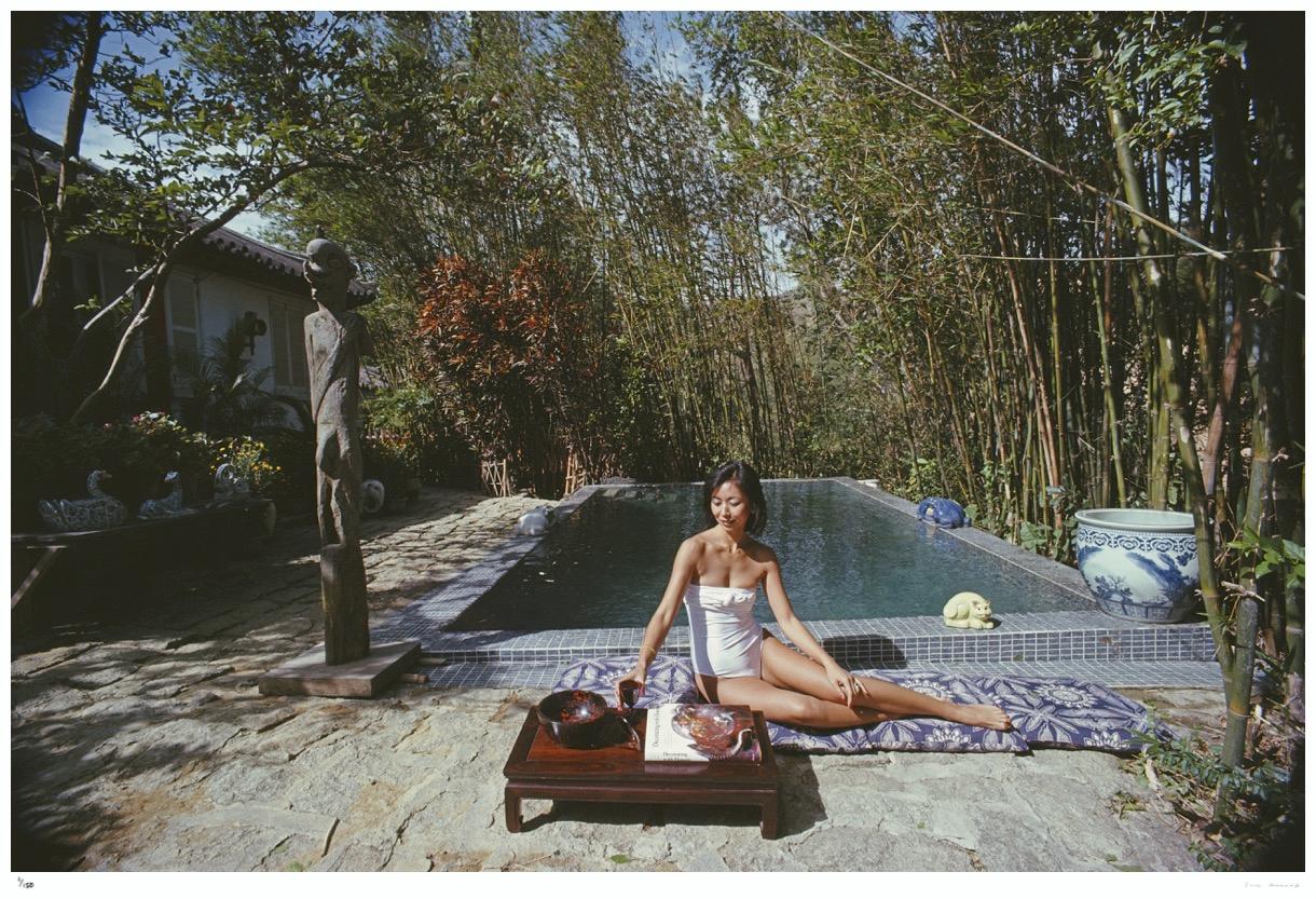 Cecily Godfrey 1979 - Slim Aarons Estate Stamped