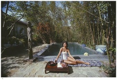 Cecily Godfrey 1979 - Slim Aarons Sello de propiedad