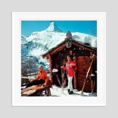 Chalet Costi 1968 Slim Aarons Estate Stamped Edition