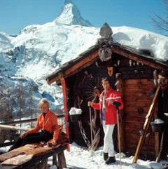 Chalet Costi, Zermatt, 1968 - Édition limitée estampillée numérique C-Type