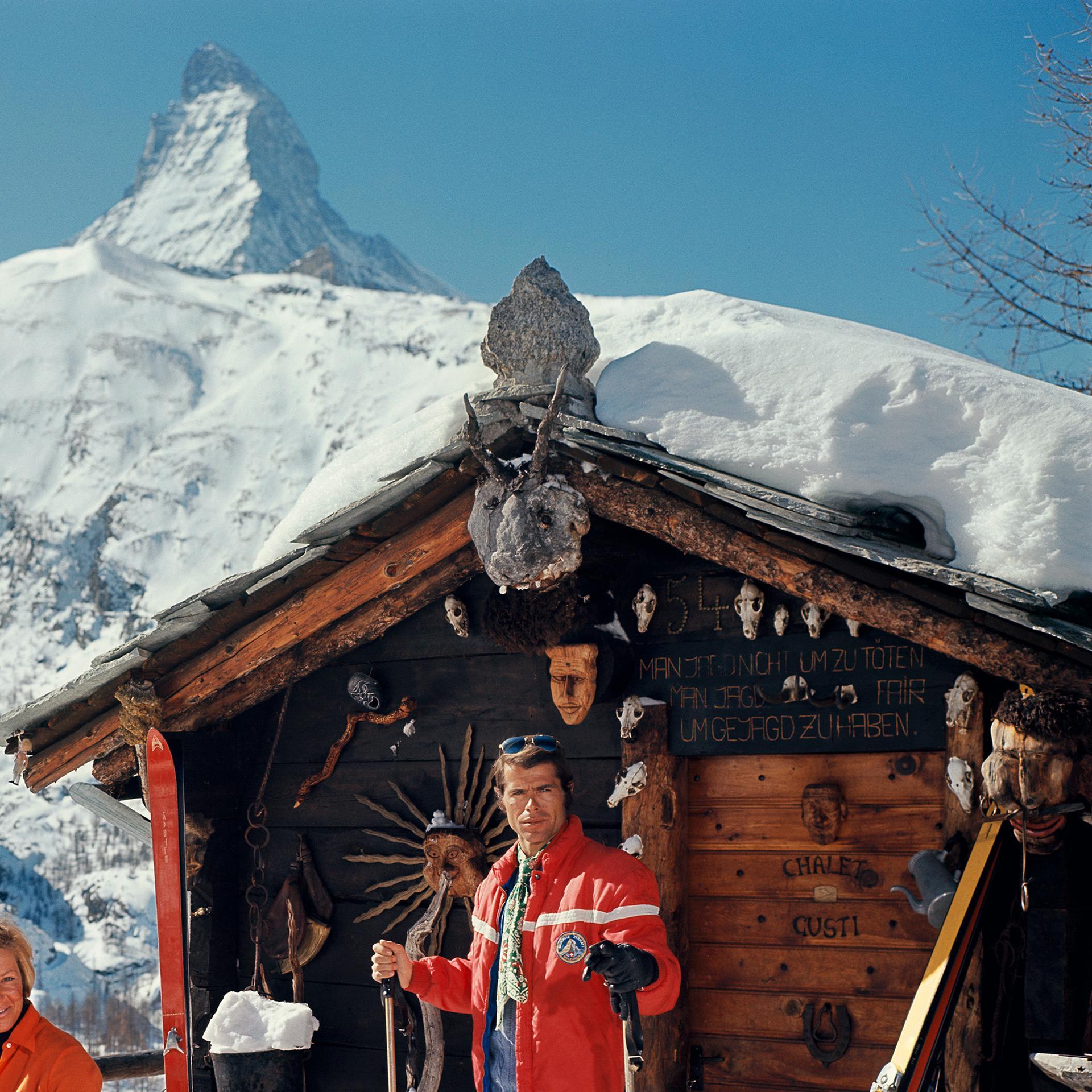 Chalet Costi, Zermatt, Estate Edition, Winter Portrait Photograph For Sale 4