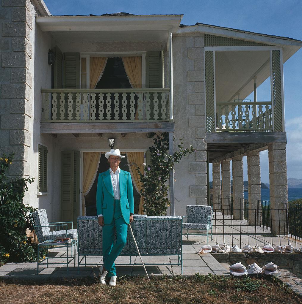 Slim Aarons Portrait Photograph - Colin Tennant, Estate Edition