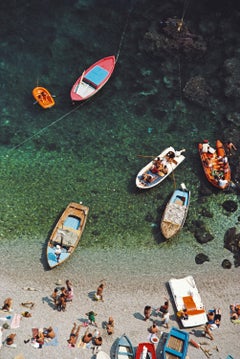 Conca dei Marini Bay, 1984 by Slim Aarons (Seascape Photography)