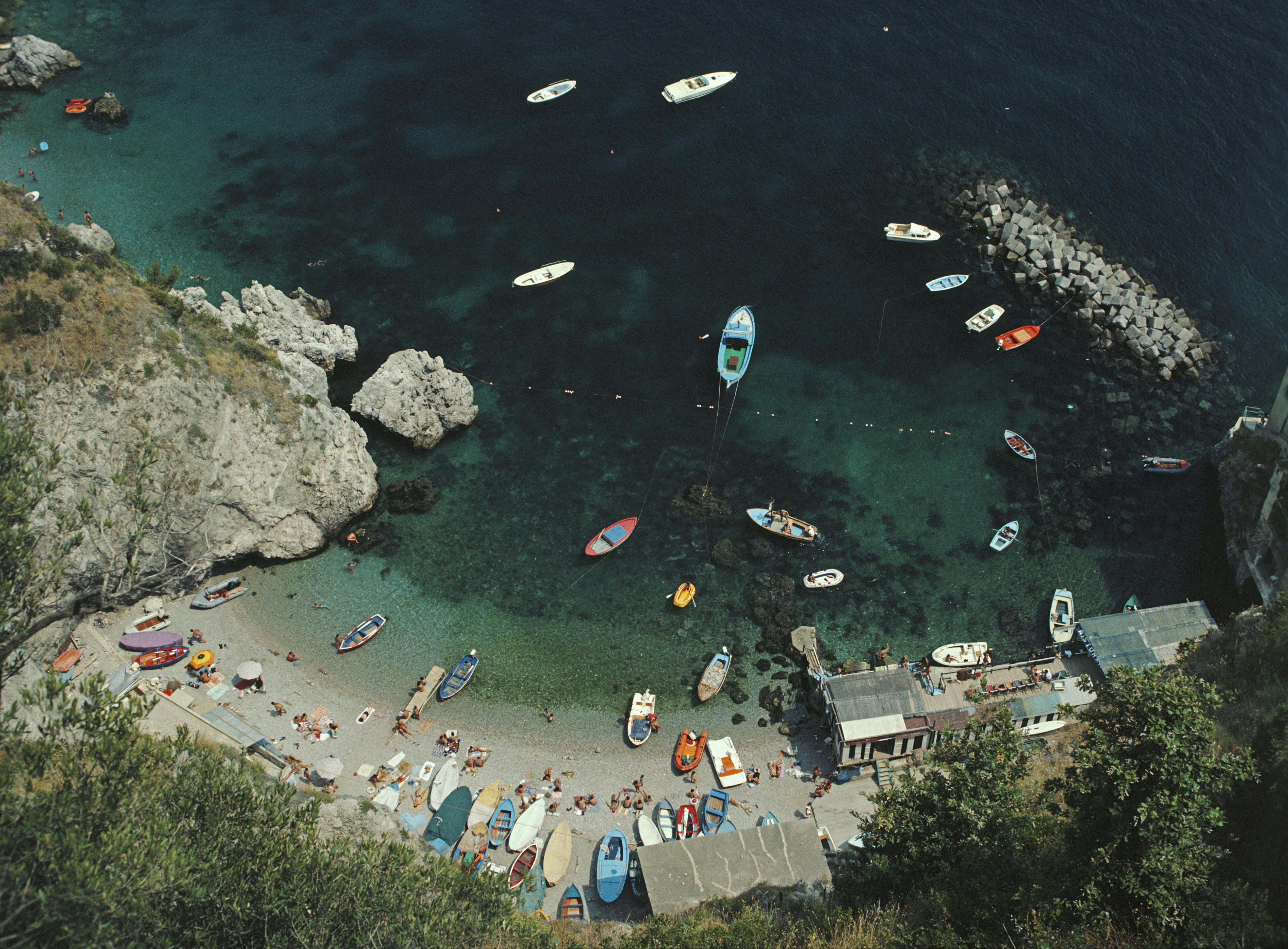 Slim Aarons Color Photograph - Conca dei Marini, Estate Edition