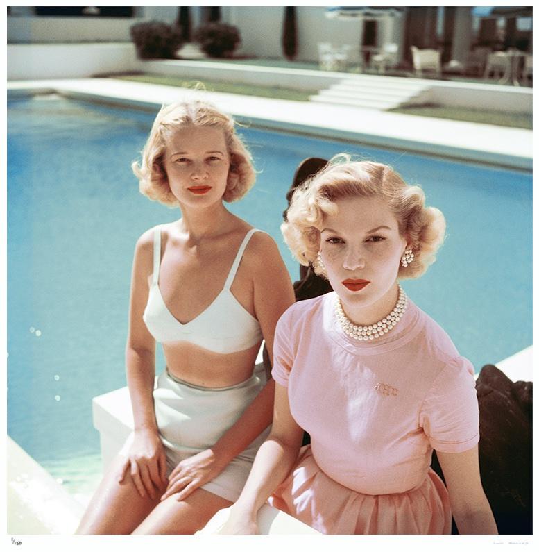 Connelly And Guest 1955 - Slim Aarons Estate Stamped