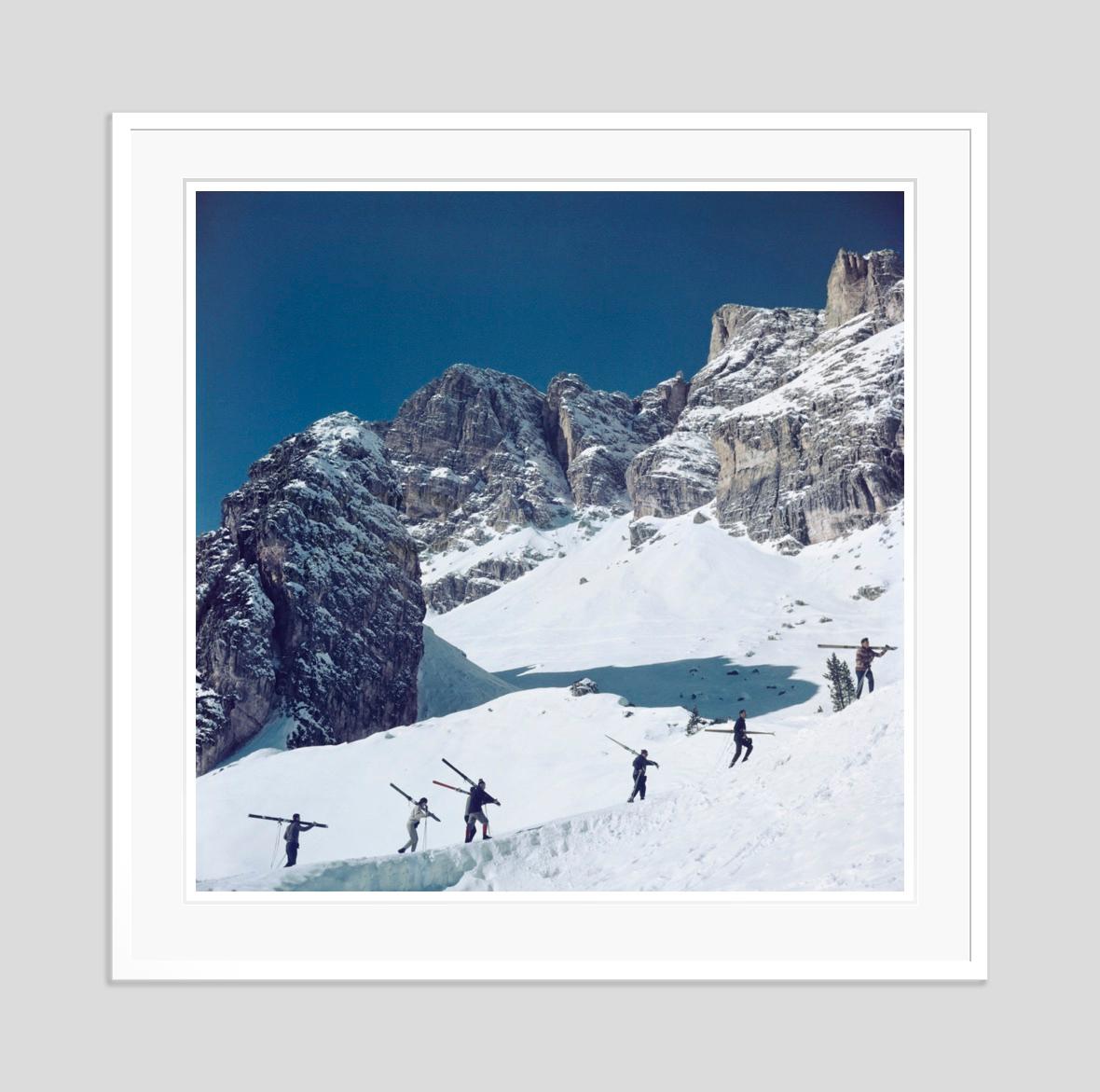 Cortina dAmpezzo 1962 Slim Aarons Estate Stamped Edition For Sale 2