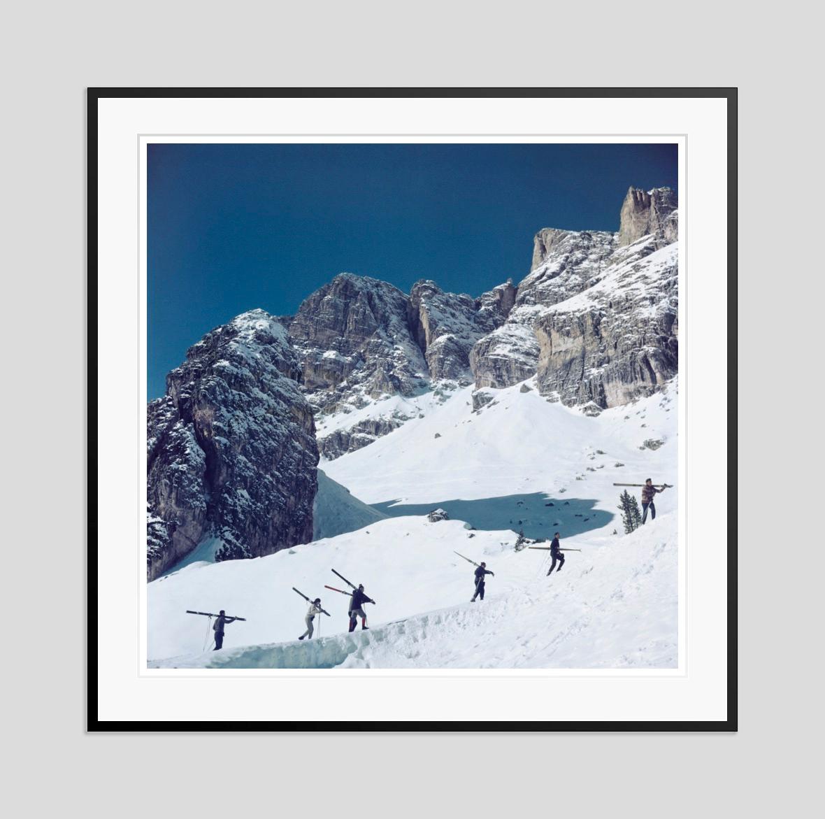 Cortina dAmpezzo 1962 Slim Aarons Estate Stamped Edition For Sale 3