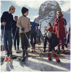 Cortina D'Ampezzo 1962 - Timbro della tenuta Slim Aarons