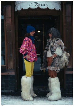 Cortina d’Ampezzo 1982 - Slim Aarons Estate Stamped