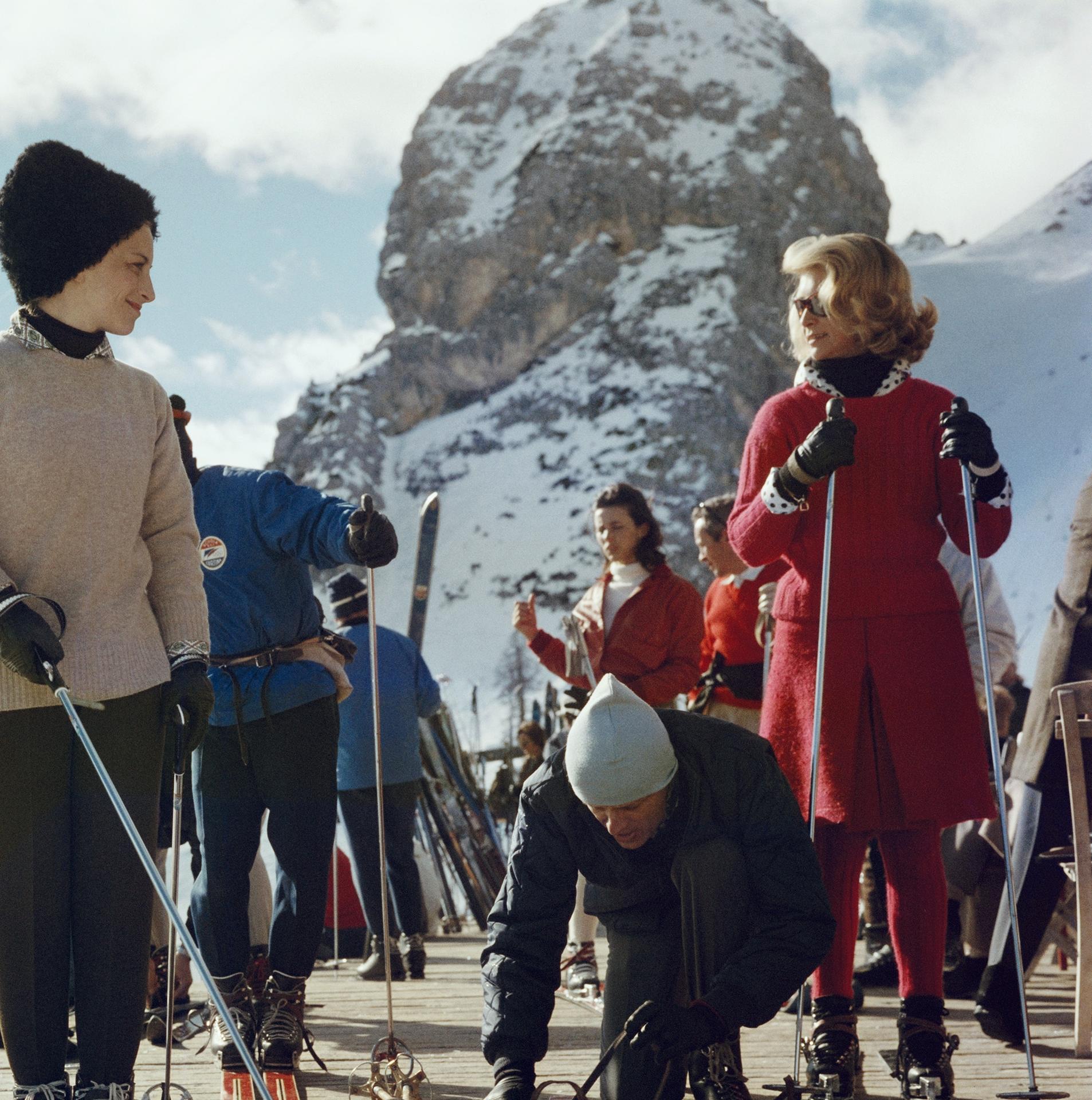 Cortina D'Ampezzo, Italy, Estate Edition, Winter Portrait Photograph For Sale 4