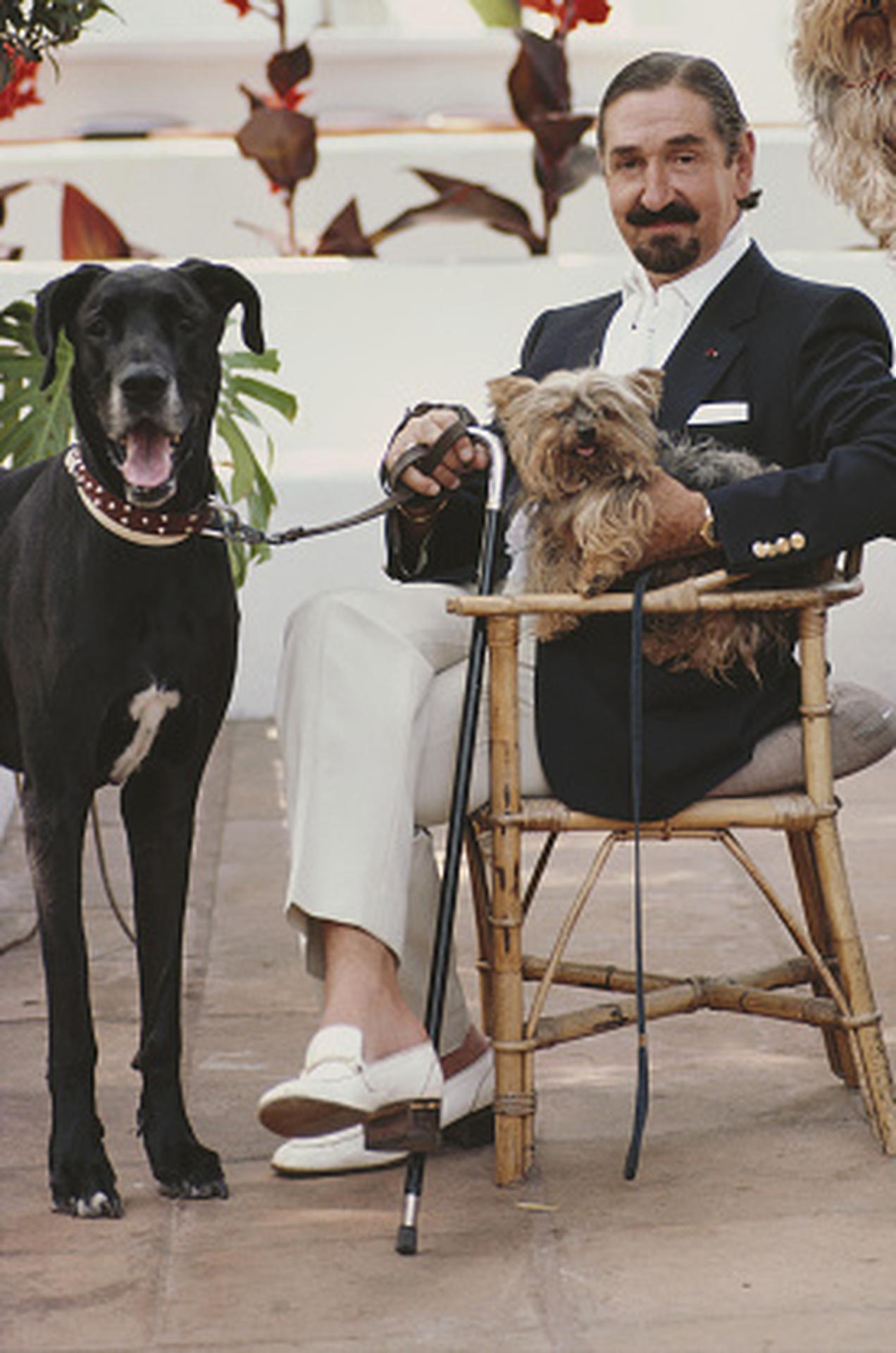 Count and Countess Jaime De Mora y Aragon, Marbella, Estate Edition Photograph For Sale 4