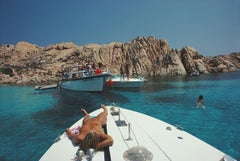 Countess On Deck 1982 Slim Aarons Estate Stamped Edition