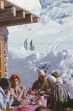 Vintage 'Courchevel' 1970 Slim Aarons Limited Estate Edition