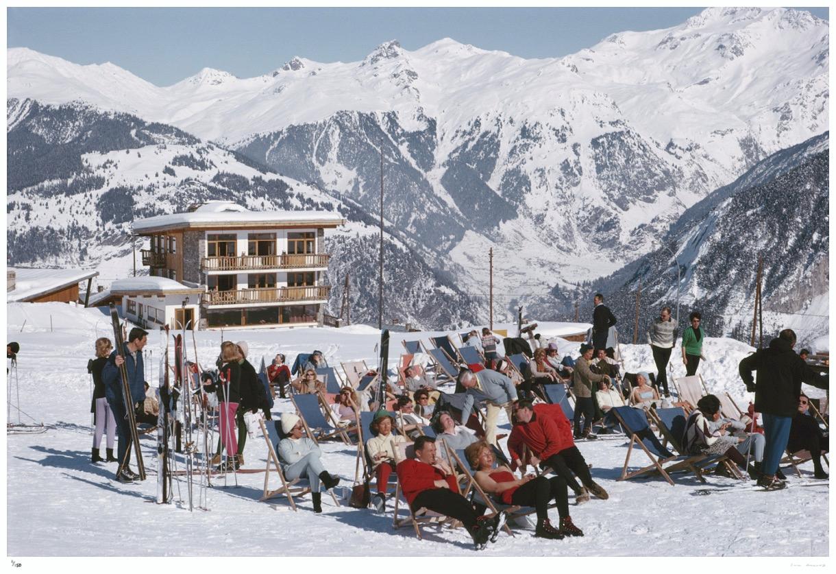 Courchevel 1979 - Slim Aarons Nachlass gestempelt