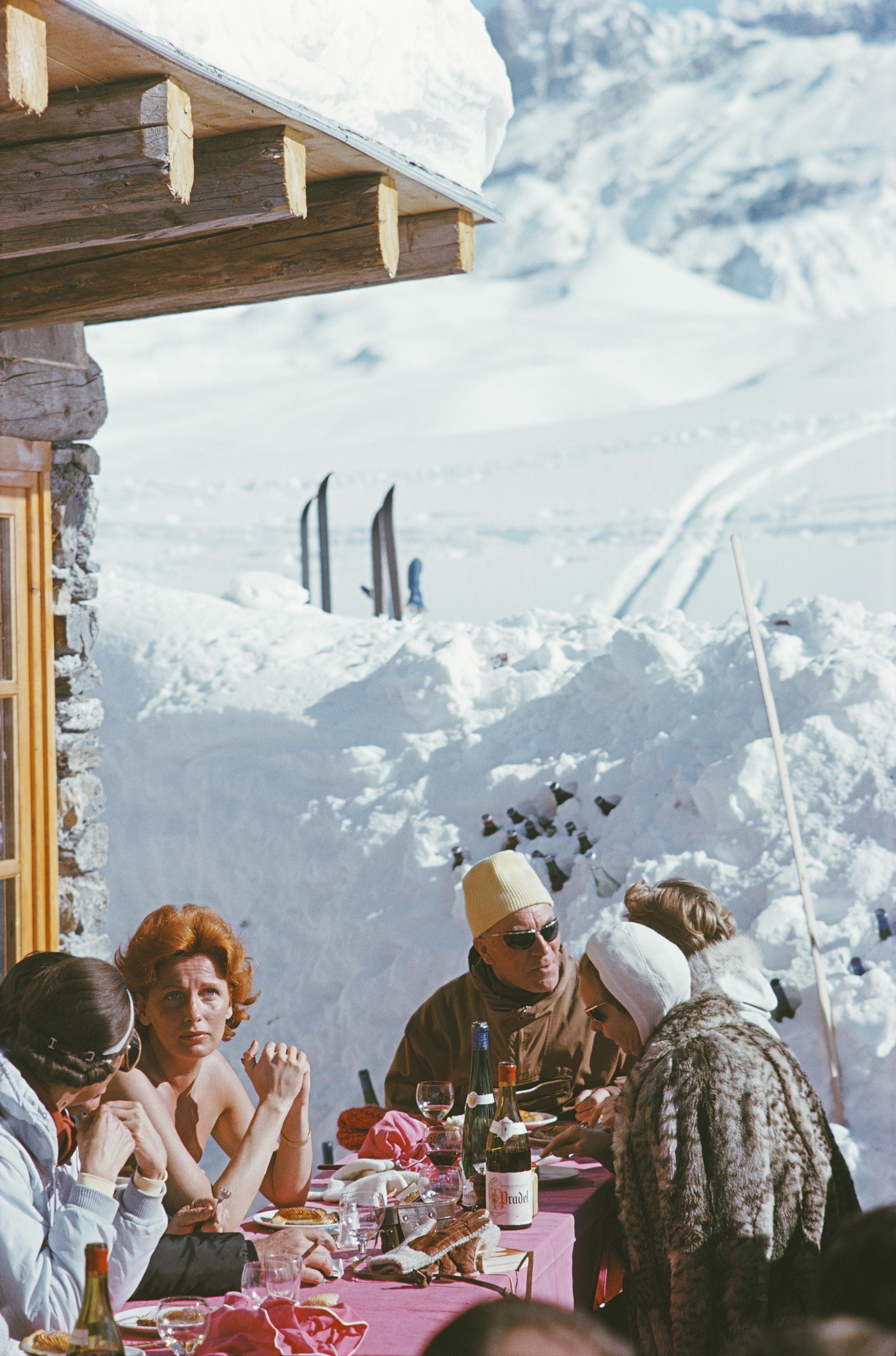 Courchevel, Francia, Estate Edition, fotografia moderna di metà secolo