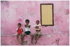 Curacao Children 1979 - Slim Aarons Estate Stamped