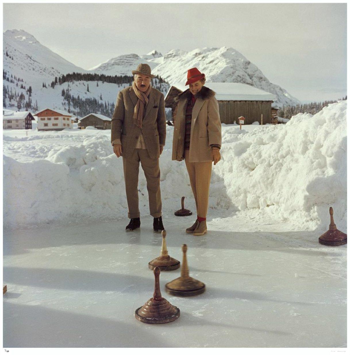 Curling 1961 - Slim Aarons Estate Stamped