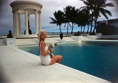 CZ by the Pool 1955 - Slim Aarons Estate Stamped