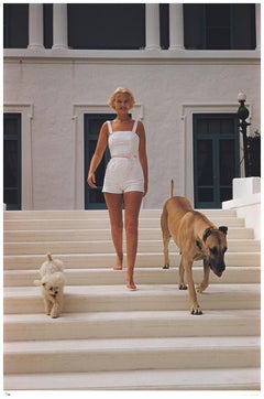 C.Z. Guest 1955 - Slim Aarons Estate Stamped