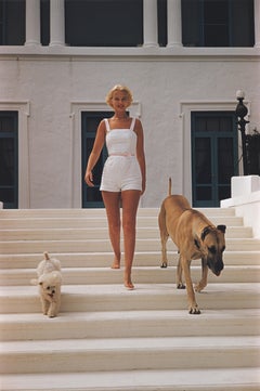 Retro 'C.Z. Guest' 1955 Slim Aarons Limited Estate Edition
