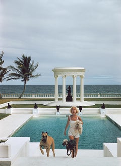 Vintage 'CZ's Dogs' 1955 Slim Aarons Limited Estate Edition