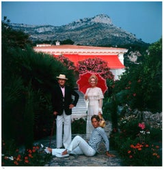 De Rosieres Family 1975 - Slim Aarons Estate Stamped