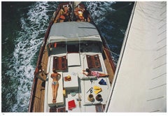 Deck Dwellers 1967 - Slim Aarons Estate Stamped