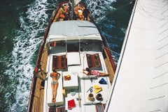 « Deck Dwellers », Bahamas, édition « Slim Aarons Estate », photographie « Mid-Century Modern »