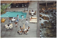 Decking By The Sea 1988 - Slim Aarons Estate Stamped