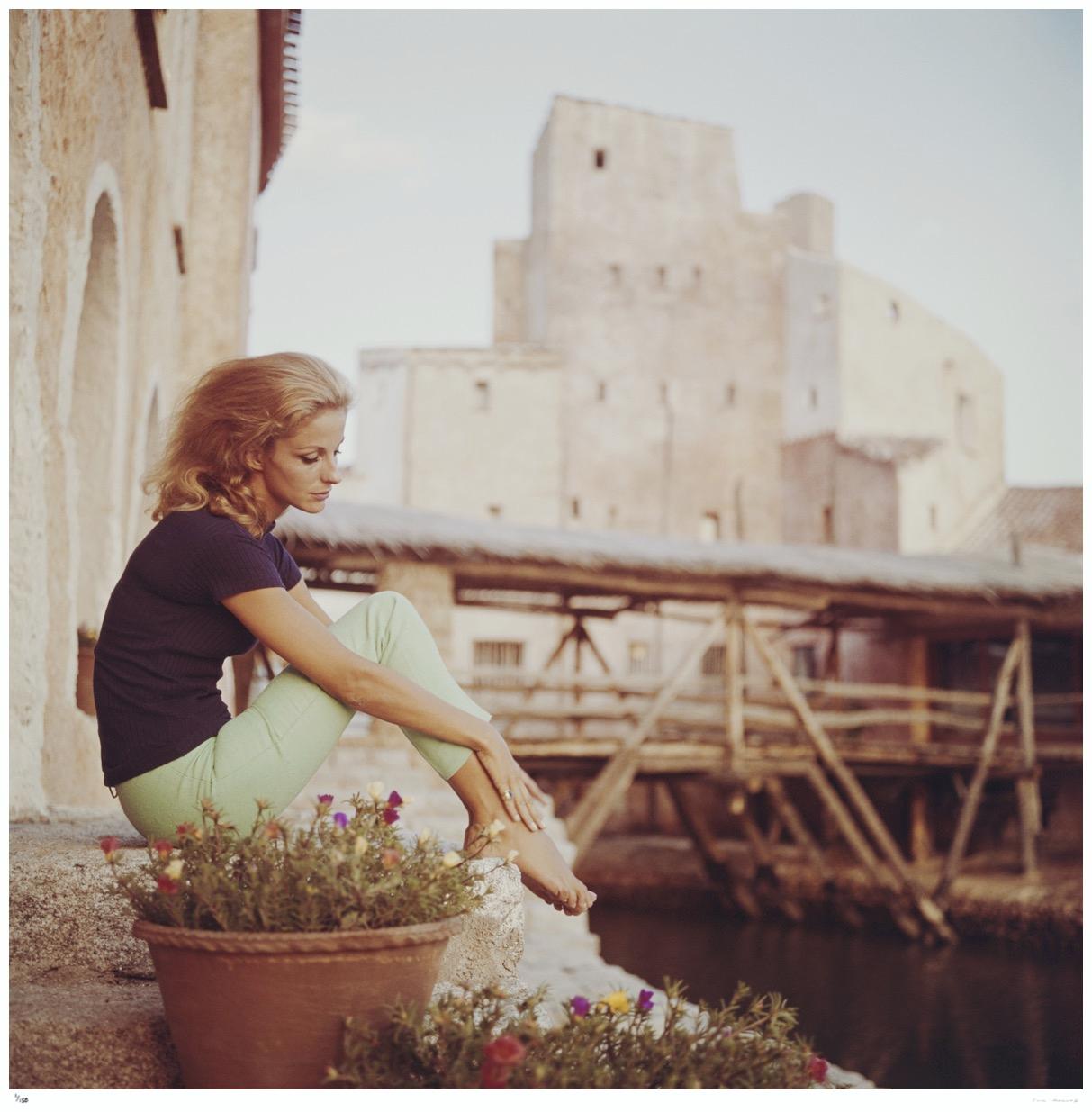 Dolores Guinness 1961 - Slim Aarons Estate Stamped