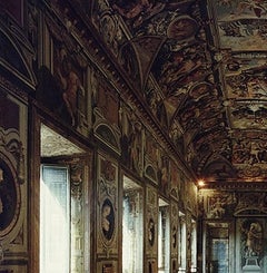 A. Donna Domitilla Ruspoli  - Ritratto in architettura barocca romantica Palazzo