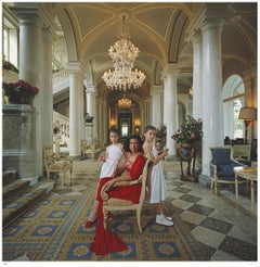 Droulers And Daughters 1984 - Slim Aarons Estate Stamped