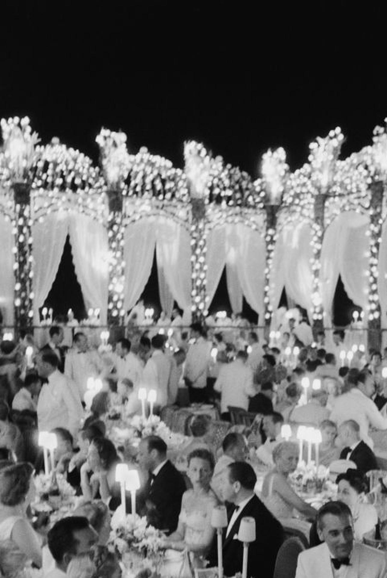 Dubonnet Dinner, French Riviera, Estate Edition, Portrait Photograph For Sale 1