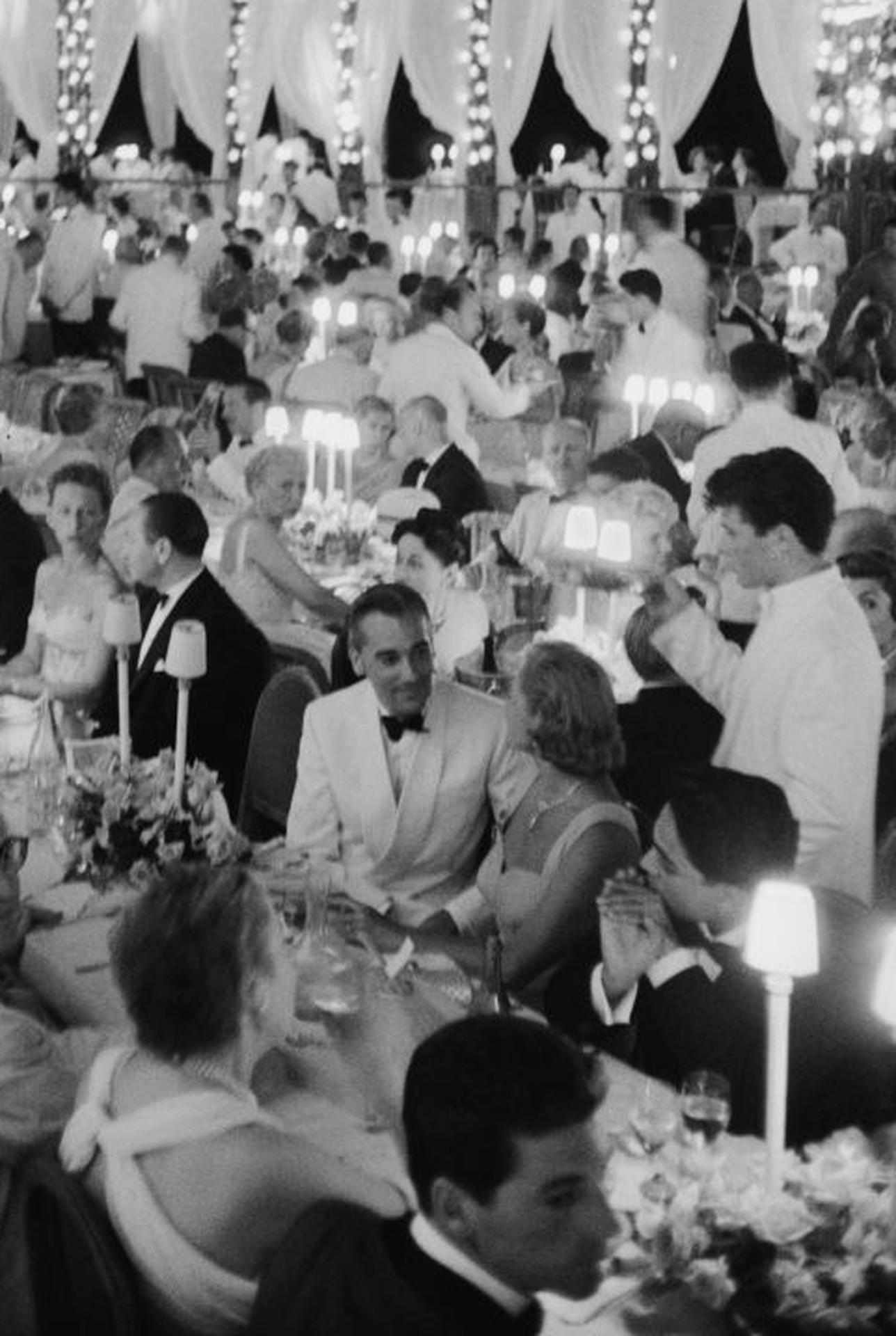 Dubonnet Dinner, French Riviera, Estate Edition, Portrait Photograph For Sale 3