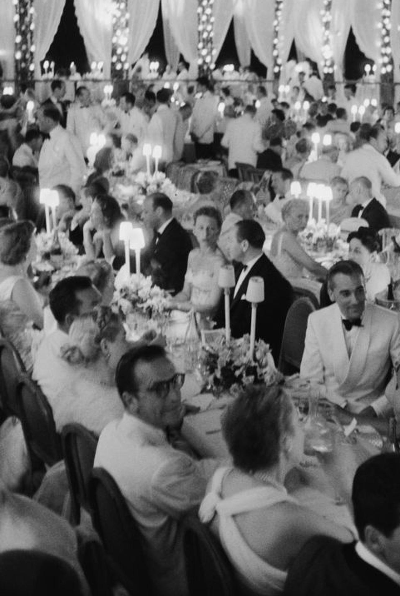 Dubonnet Dinner, French Riviera, Estate Edition, Portrait Photograph For Sale 4