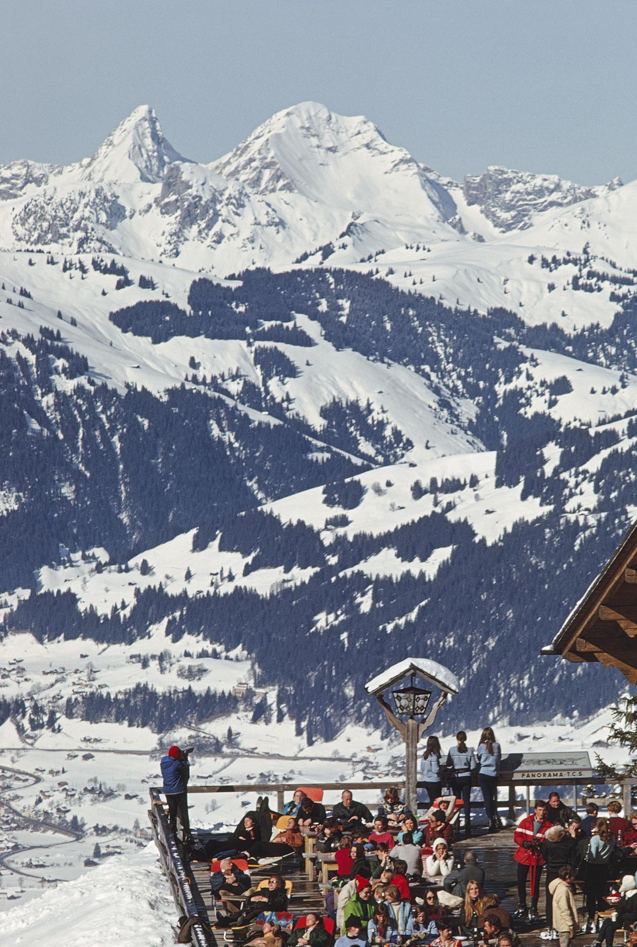 Eagle Club, Estate Edition, Midcentury Gstaad Ski Photography For Sale 1