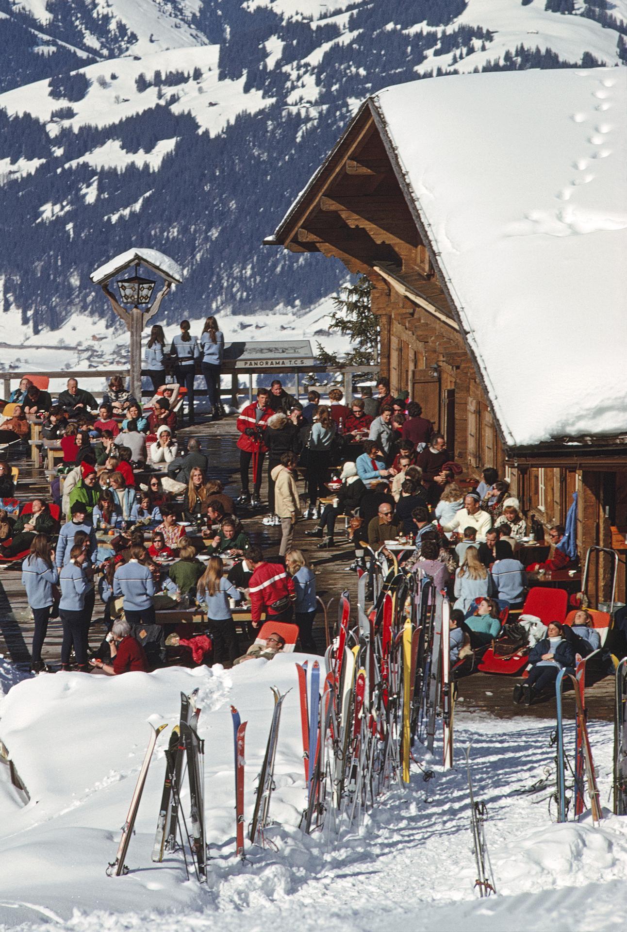 Eagle Club, Estate Edition, Midcentury Gstaad Ski Photography For Sale 3