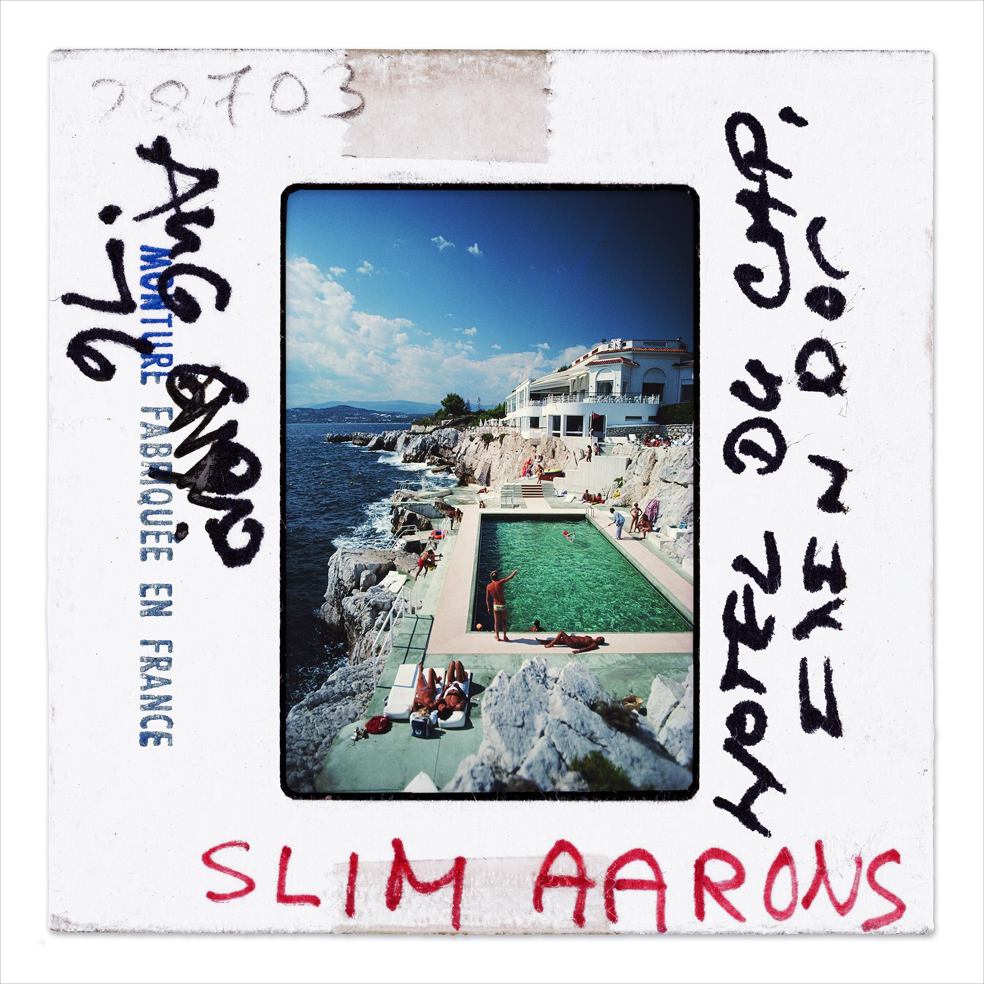 Stampa con timbro Eden-Roc Pool Slim Aarons Estate in vendita 4